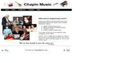 Desktop Screenshot of chapinmusic.com